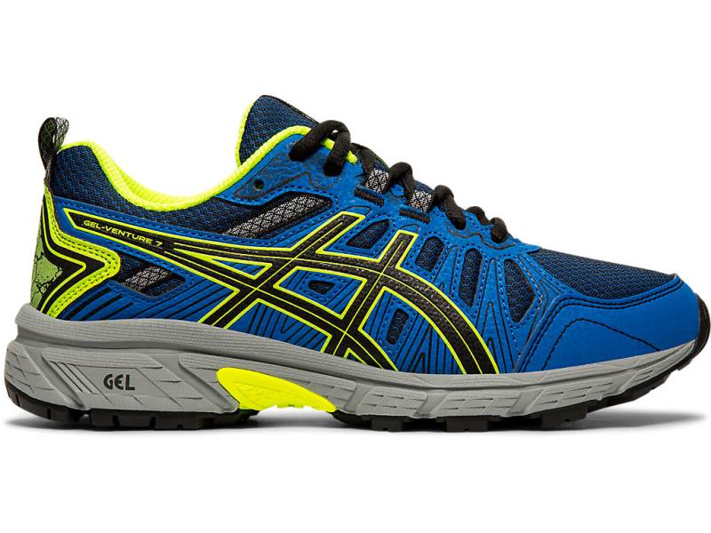 Sapatilhas Running Asics GEL-VENTURE 7 GS Criança Pretas, 0690A468.030